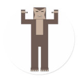 Robot Wolfman stickers