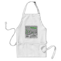 Robot Worm Breakdancing Aprons