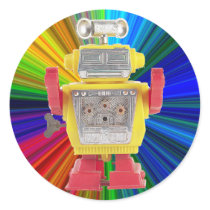 RoBoT X-16 Round Stickers