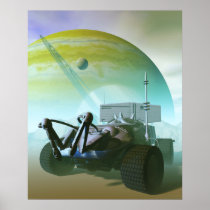 Robotic Landrover Poster