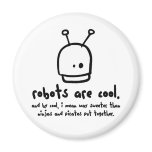 robots are cool1 magnets