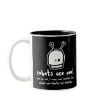 robots are cool2 mugs
