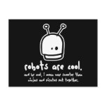 robots are cool2 postcards