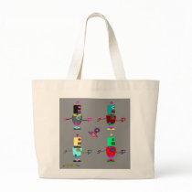 robots bag grey