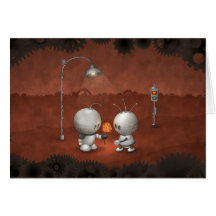 Robots In Love Cards