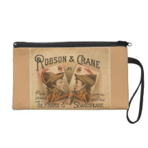 Robson & Crane - the Knaves of Shakespeare Wristlet Clutch
