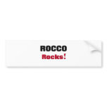 Rocco Rocks bumper stickers