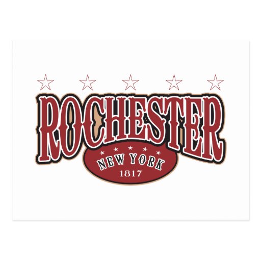 Rochester 1817 postcard