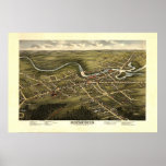 Rochester NH 19th Century Birdseye View posters