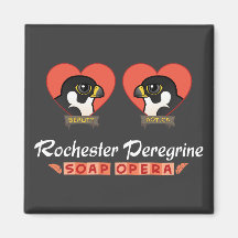Rochester Peregrine Soap Opera Magnet