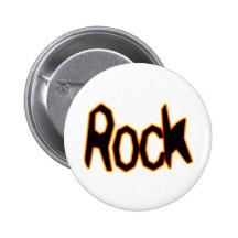 Rock 缶バッジ