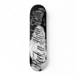 Rock a Hula Tattoo Skate Board