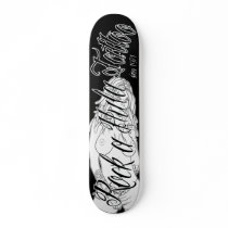 Rock a Hula Tattoo Skate Board