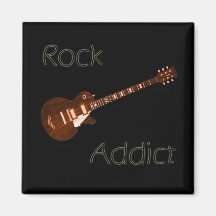 Rock Addict Fridge Magnets