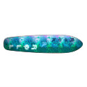 Rock and ROLL Abstract BlueGreen 002 skateboards
