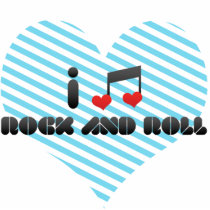 Rock And Roll fan Cut Out