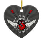 Rock and Roll Guitars ornament