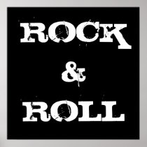 Rock And Roll Poster