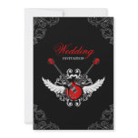 Rock and Roll wedding invitation