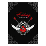 Rock and Roll wedding invitation