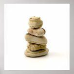 Rock Balancing Zen Art Poster posters