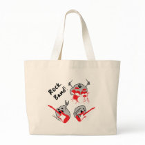 Rock Band Canvas Bags