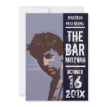 Rock Band Bar Mitzvah Invitation