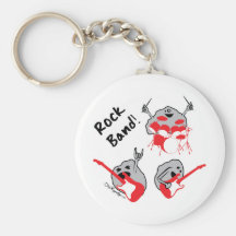 Rock Band Key Chains