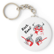 Rock Band Key Chains