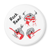 Rock Band magnets