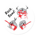 Rock Band stickers