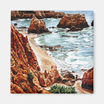 Rock Beach Landscape Magnet