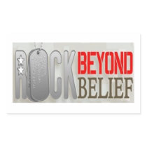 Rock Beyond Belief Stickers