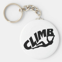 Rock Bouldering Key Chain