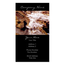 Rock Cascade (Branded Version) Business Cards