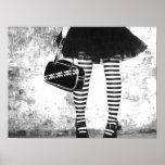 Rock Chic Stripey posters