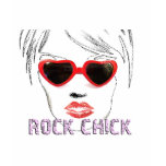 Rock Chick Glasses t-shirts