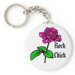 Rock Chick Keychain