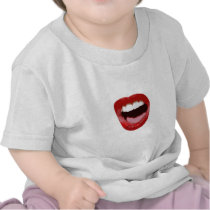 Rock Chick Lips Tshirts