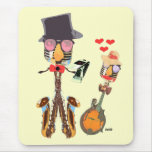 Rock Chick Meets Mr. Rock n Roll Mousepad