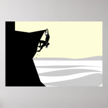 Rock Climber 1 Poster