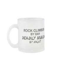 Rock Climber Deadly Ninja by Night Mugs