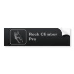 Rock Climber Pro Bumper Sticker