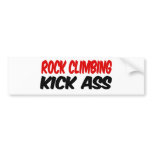 Rock Climbing Bumper Sticker