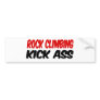 Rock Climbing Bumper Sticker