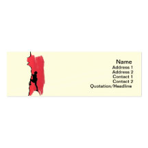 Rock Climbing Business Card