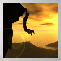 Rock Climbing Canvas Print