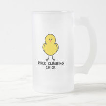 Rock Climbing Chick Mug