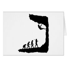 Rock Climbing Greeting Card