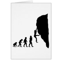 Rock Climbing Greeting Cards